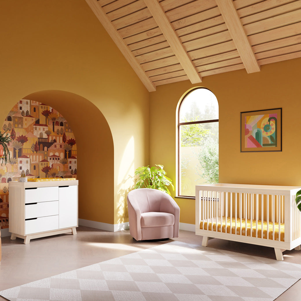 Babyletto Hudson 3-Drawer Compact Changer Dresser with Removable