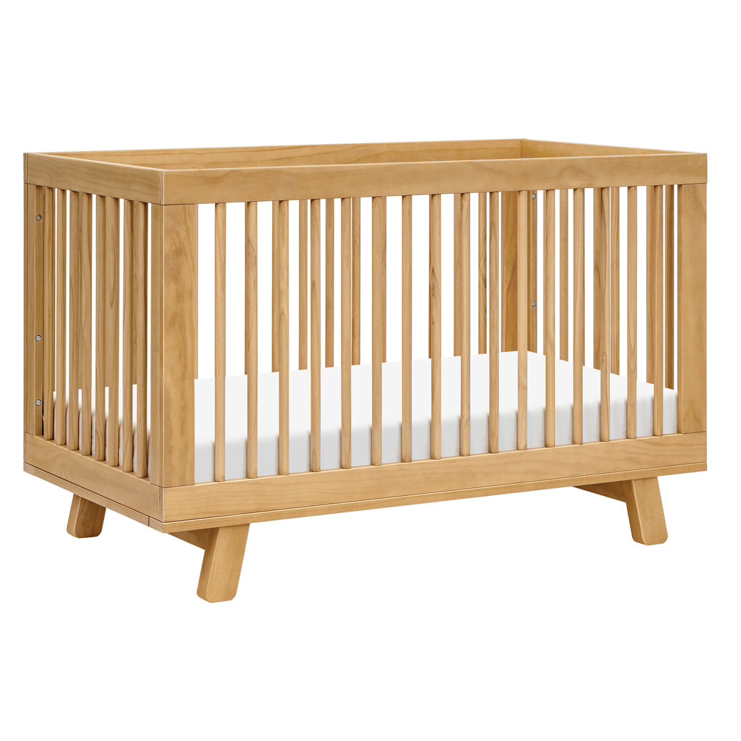Babyletto Hudson 3-in-1 Convertible Crib And Toddler Rail  in -- Color_Honey