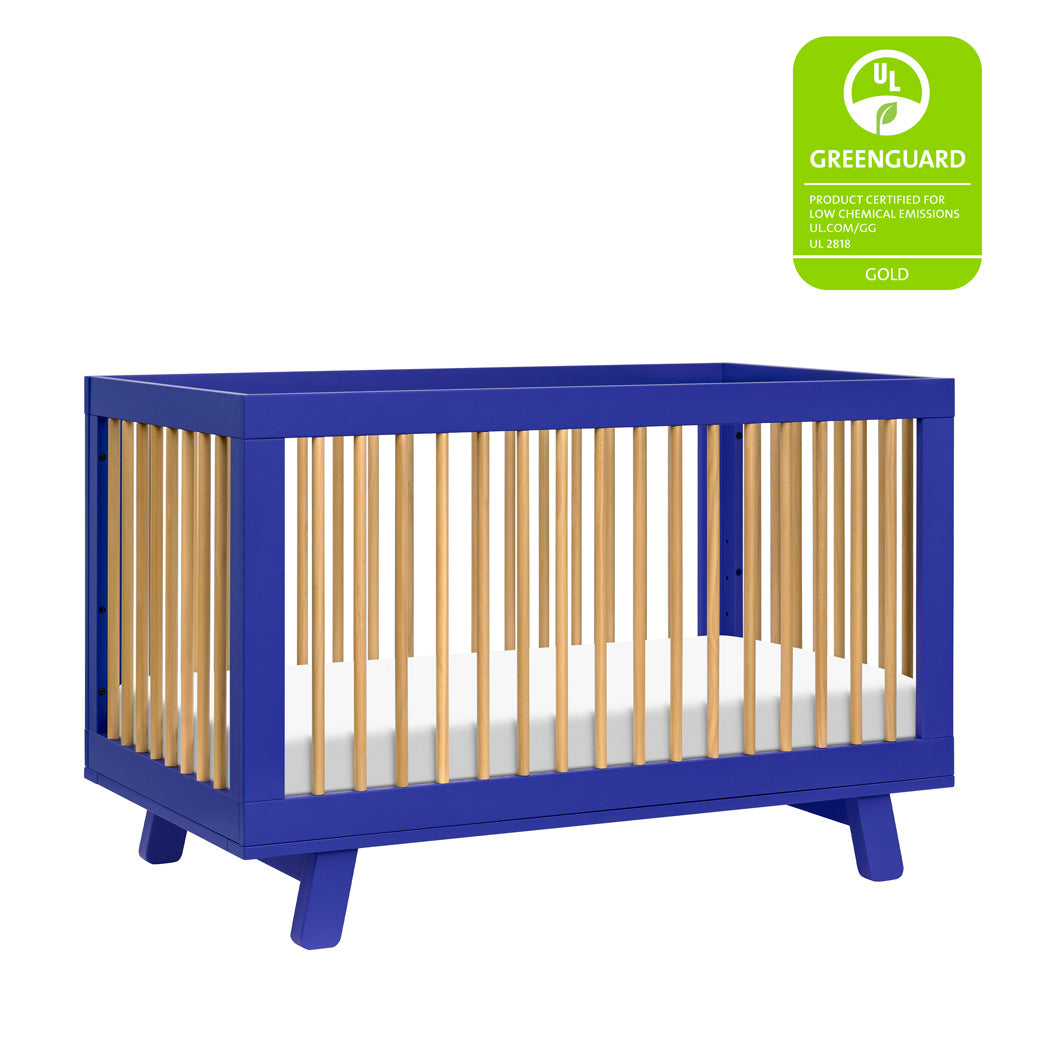 Hudson 3-in-1 Convertible Crib + Toddler Rail
