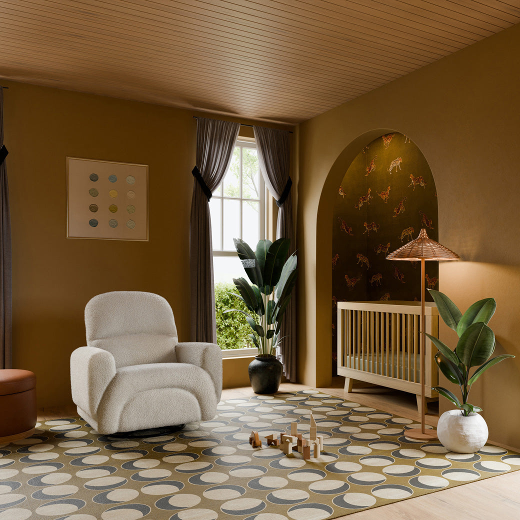 Hudson 3-in-1 Convertible Crib + Toddler Rail