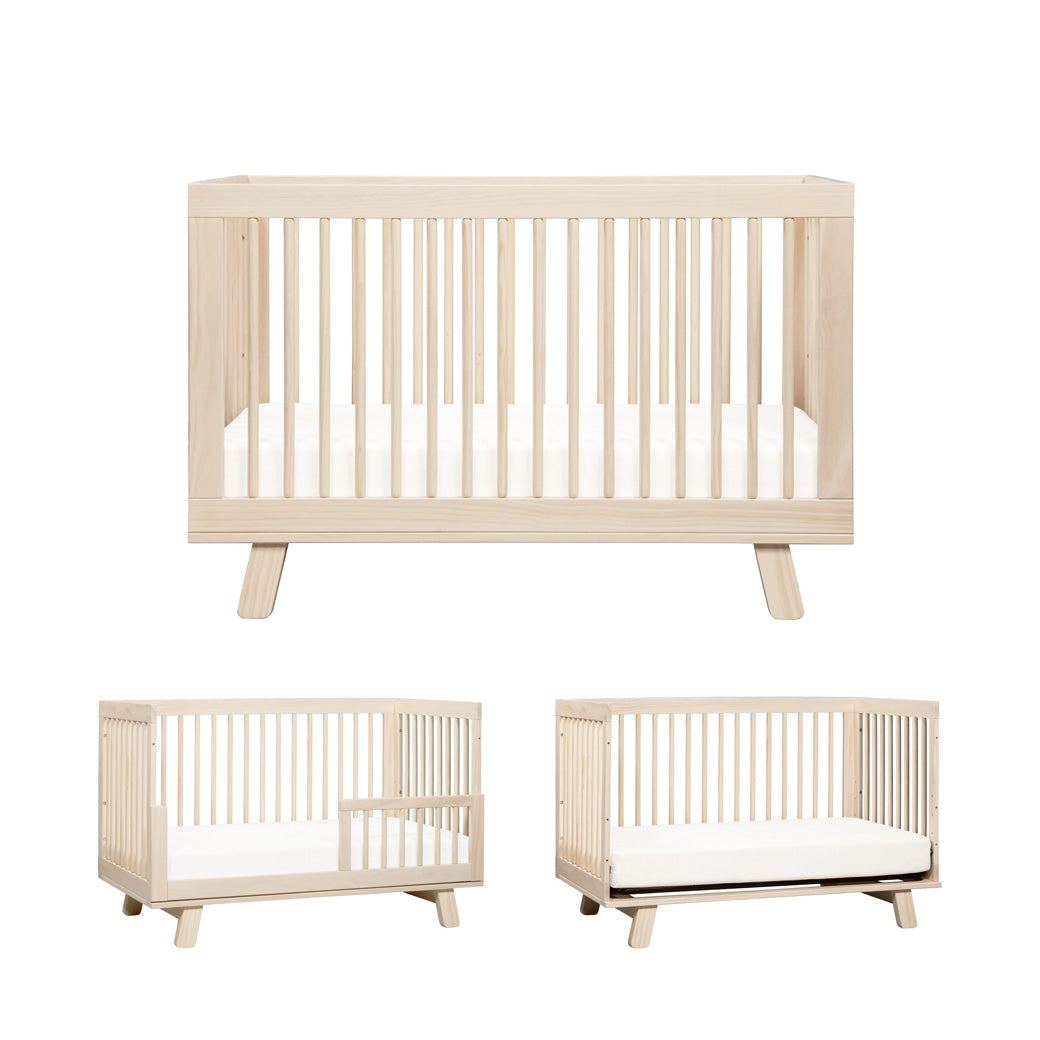 Hudson 3-in-1 Convertible Crib + Toddler Rail