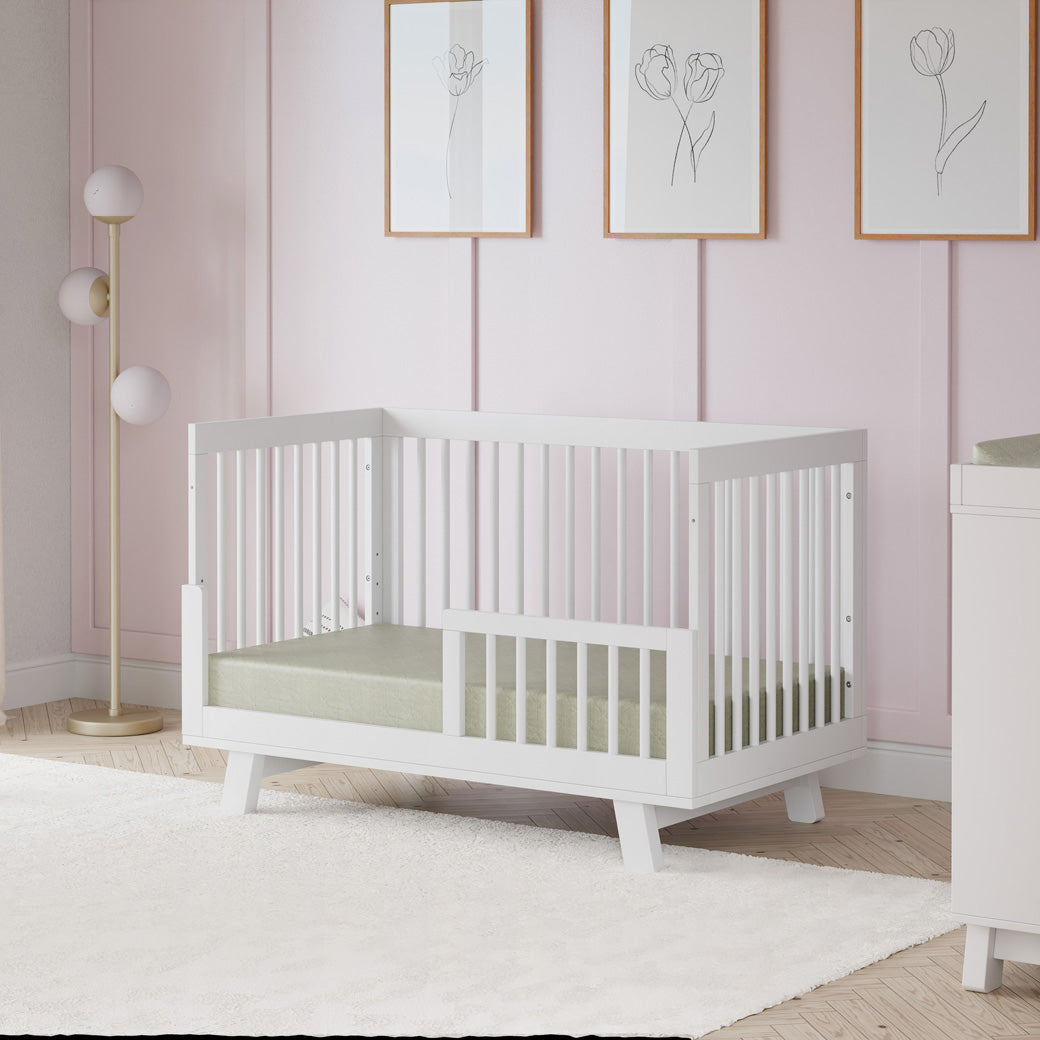 Hudson 3-in-1 Convertible Crib + Toddler Rail