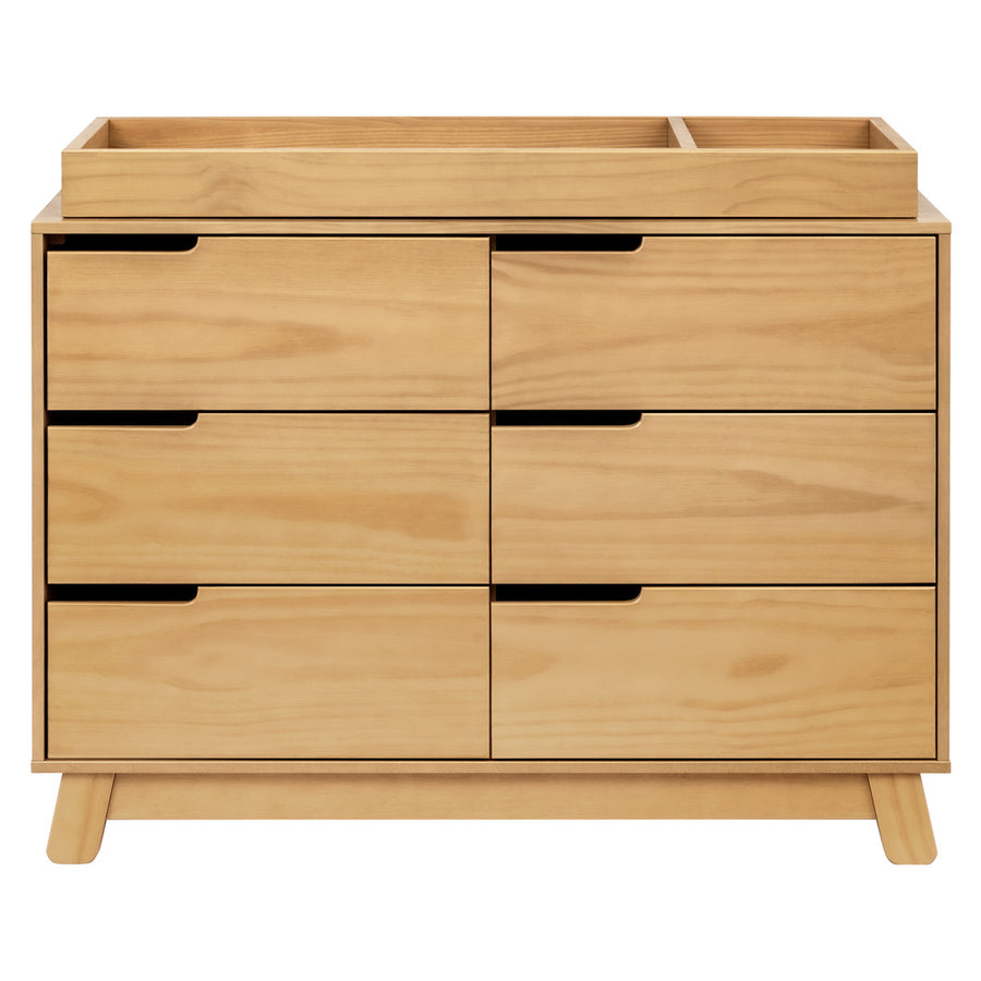 Hudson 6 Drawer Double Dresser Babyletto Honey