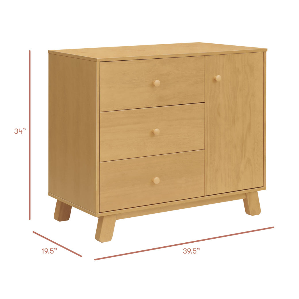 Hudson Modern 3-Drawer Dresser - Dressers Hudson Modern 3-Drawer Dresser - Dressers