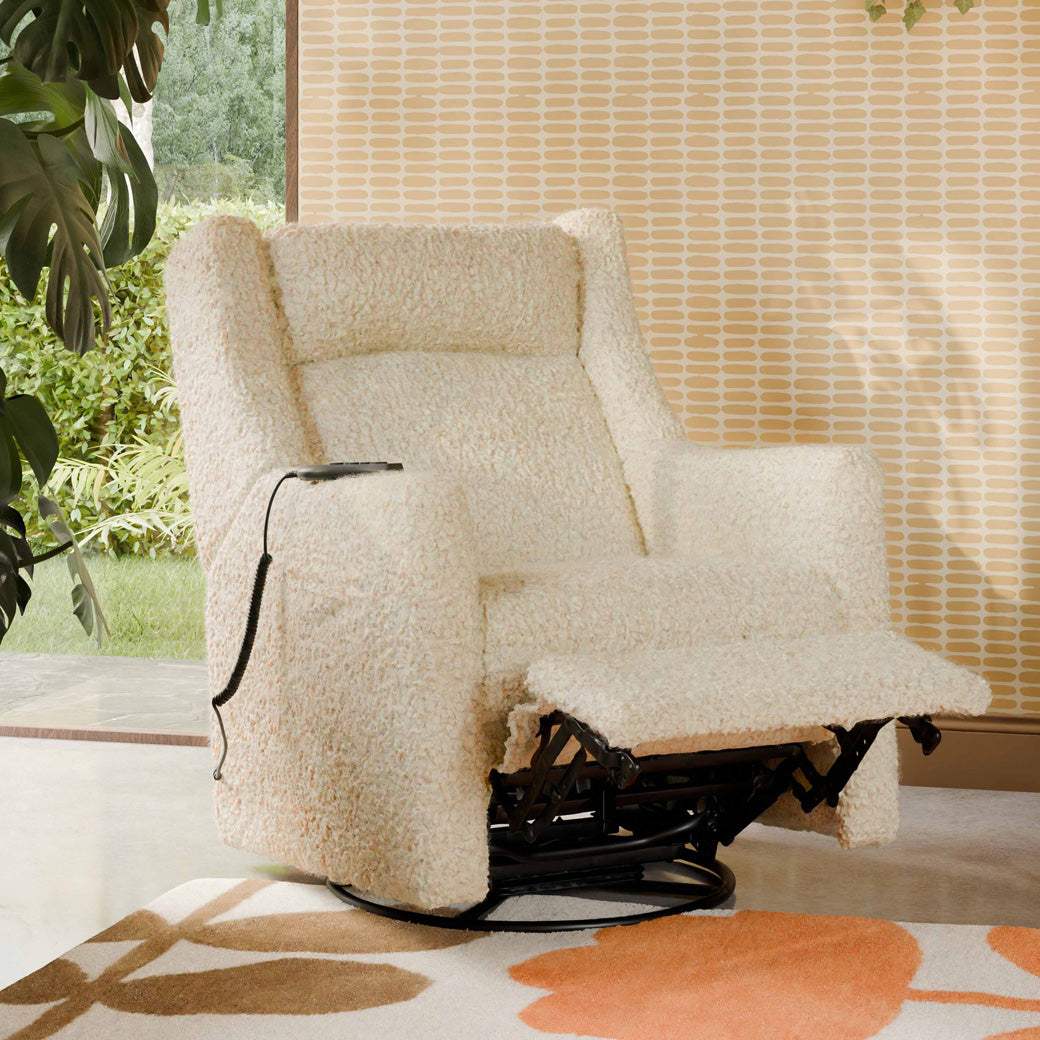 Babyletto Kiwi Deluxe Power Recliner and Swivel Glider with Heat