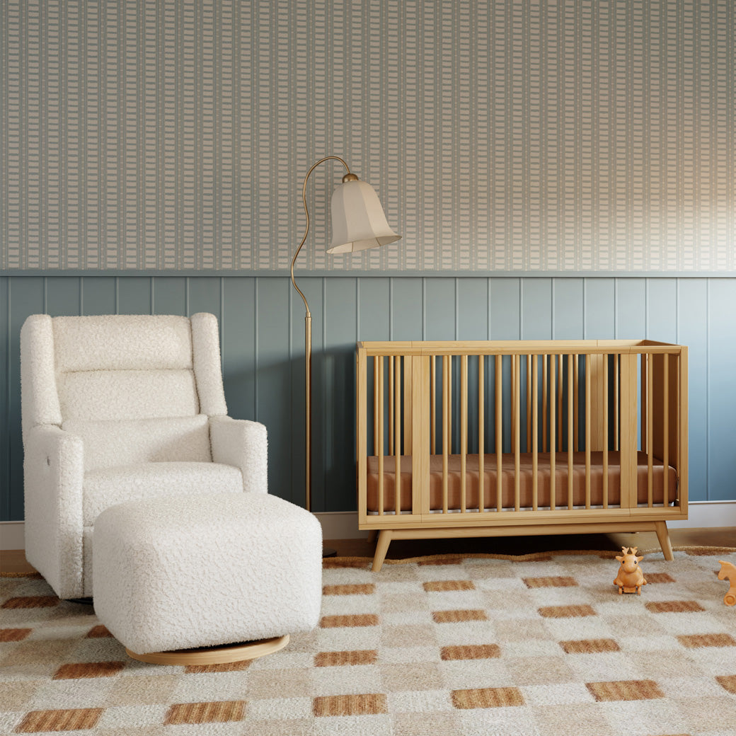☆希少!!【新品未使用】ルルドホットスツールAX-K1303be ベージュ☆ Babyletto Kiwi Gliding Ottoman | Modern Nursery™