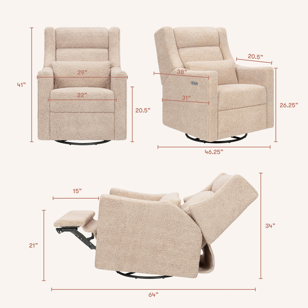 Kiwi Plus Power Recliner & Swivel Glider