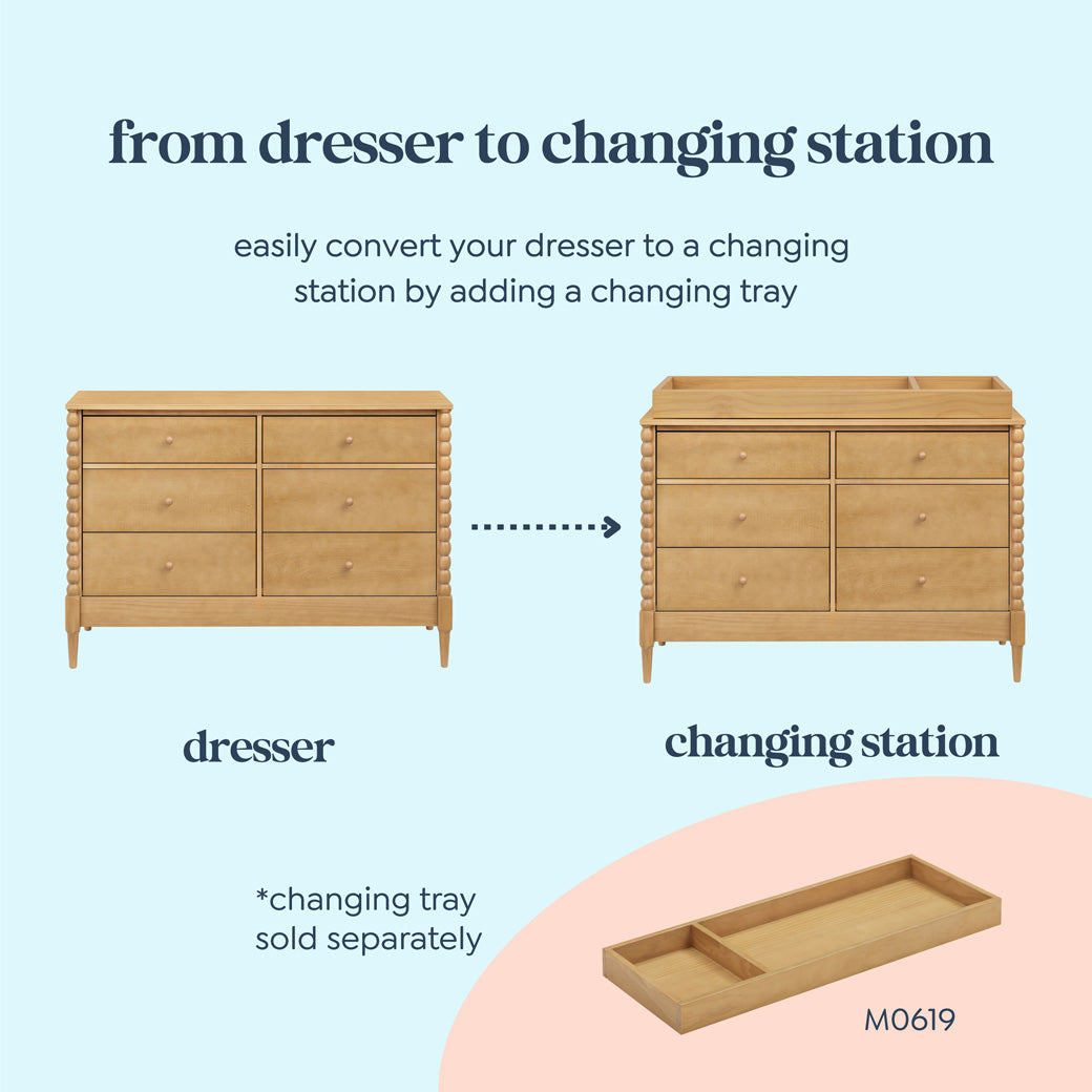 Lainey Bobbins 6-Drawer Dresser