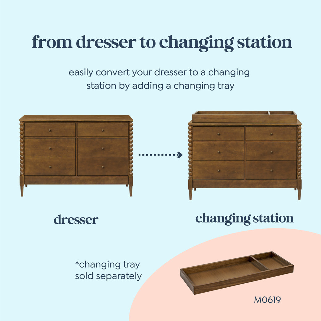 Lainey Bobbins 6-Drawer Dresser