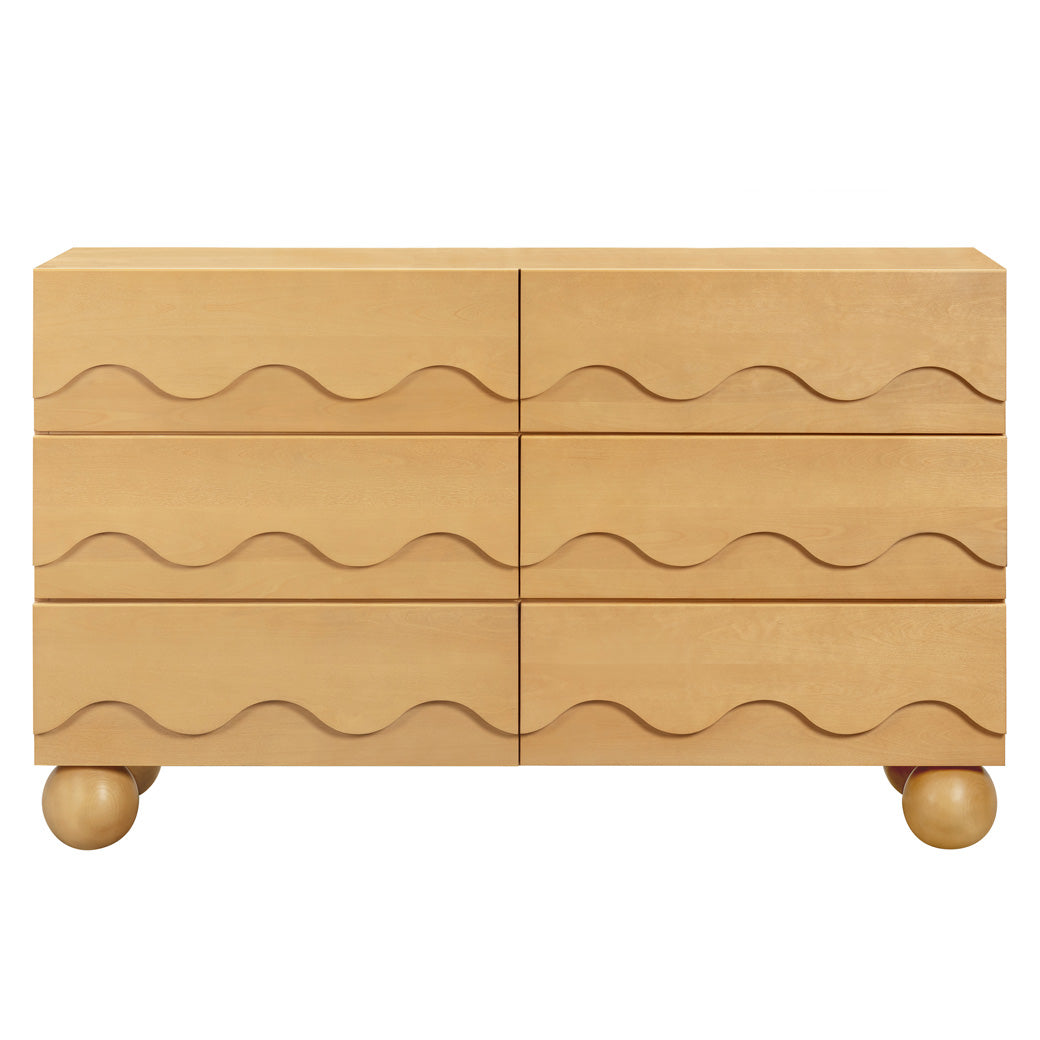 Lido Wave 6-Drawer Wide Assembled Dresser 56"