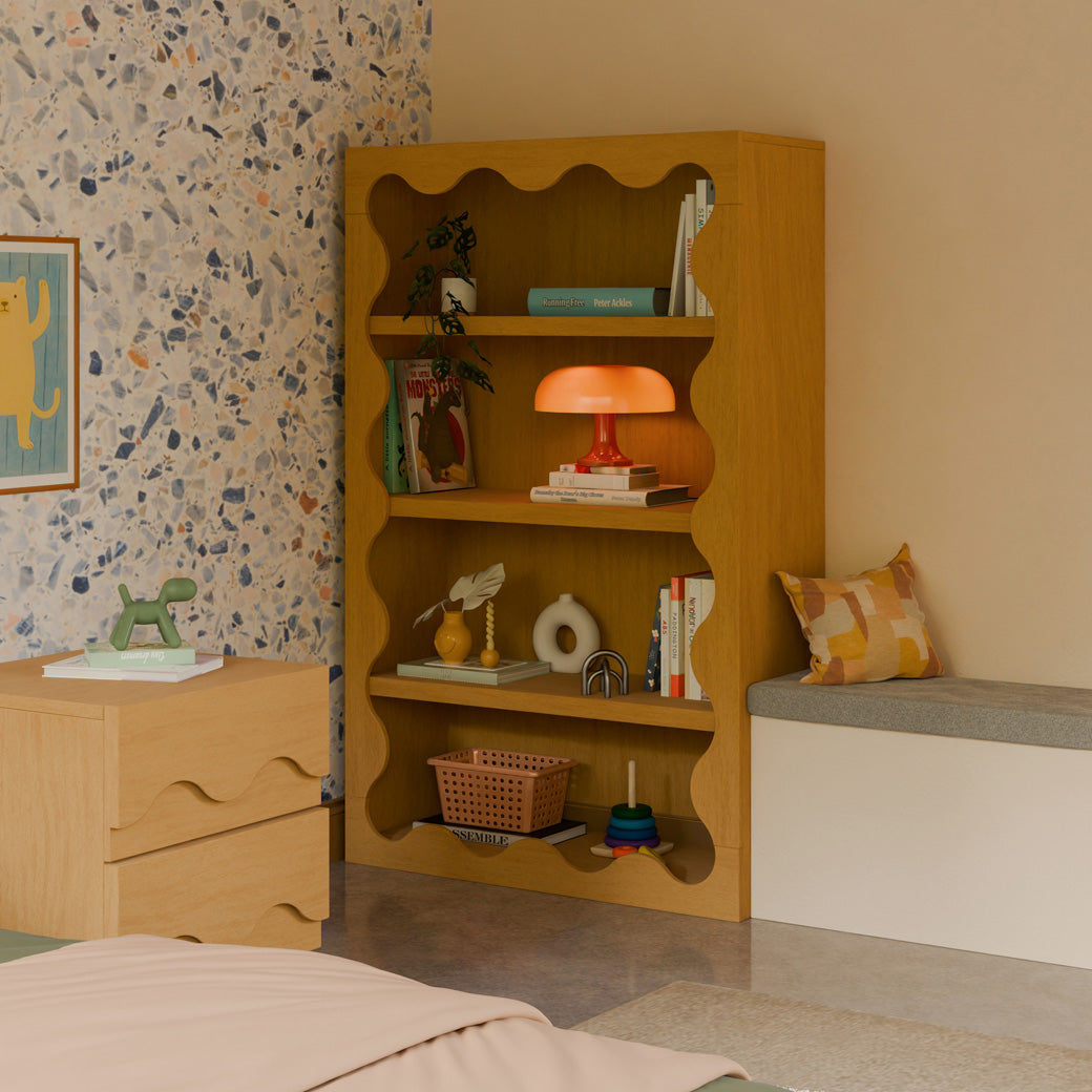 Lido Wave Bookcase