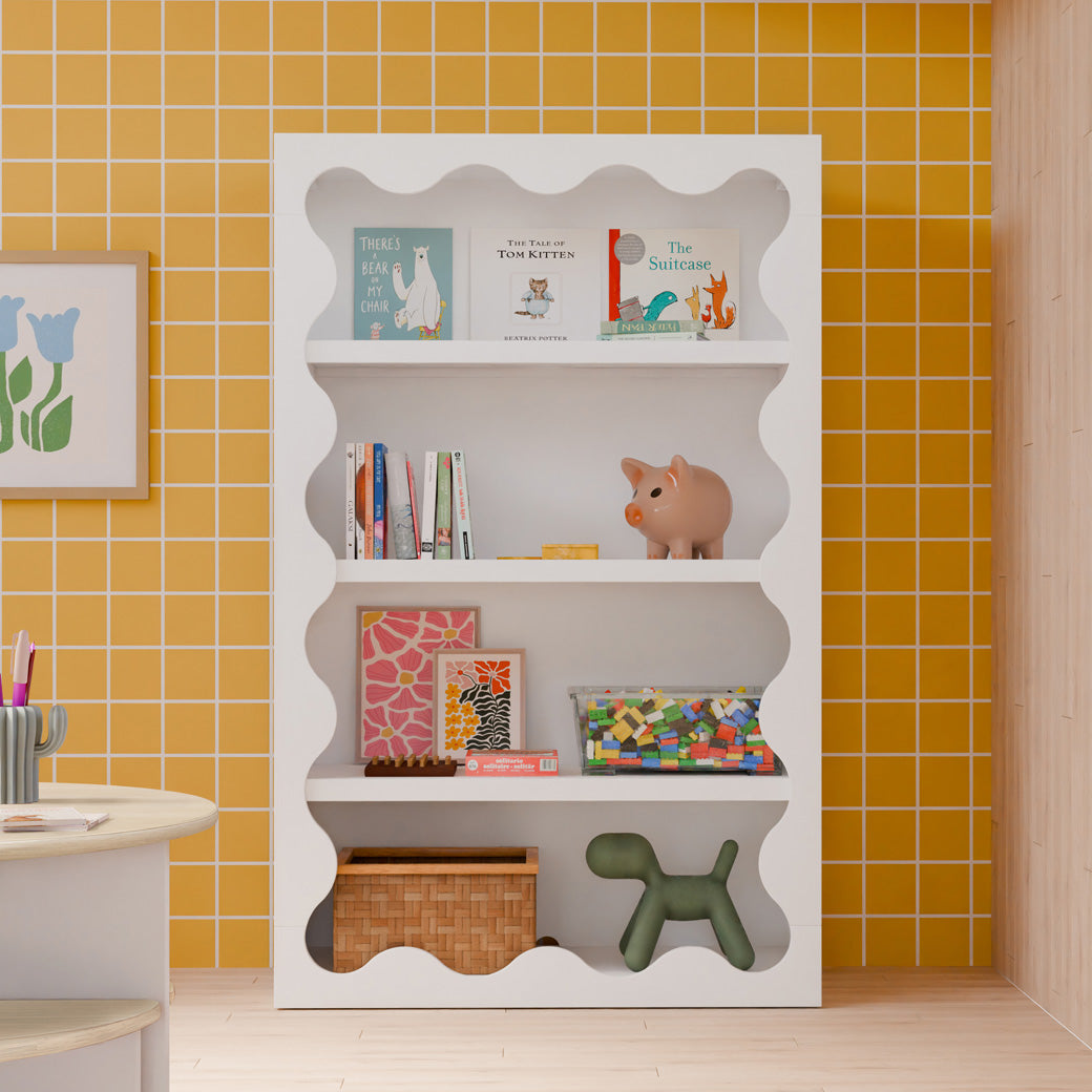 Lido Wave Bookcase