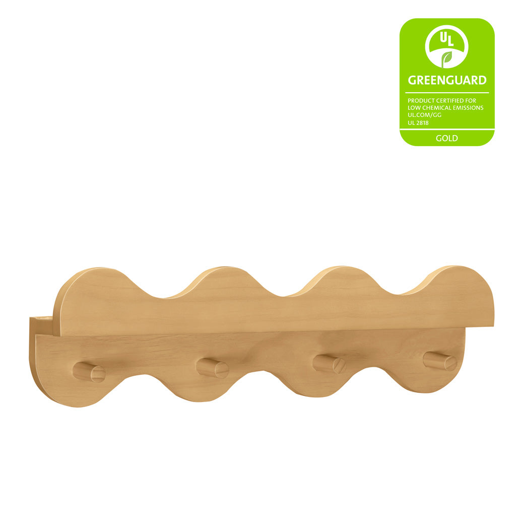 Lido Wave Bookshelf with Hooks