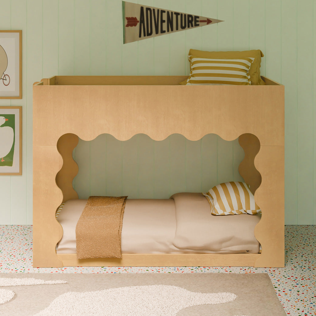 Lido Wave Convertible Low-Profile Bunk Bed