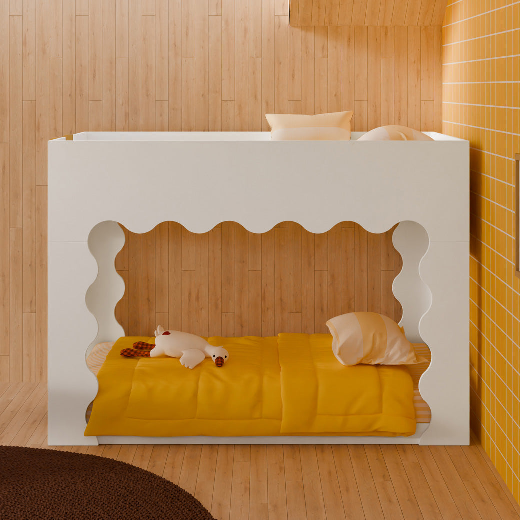 Lido Wave Convertible Low-Profile Bunk Bed