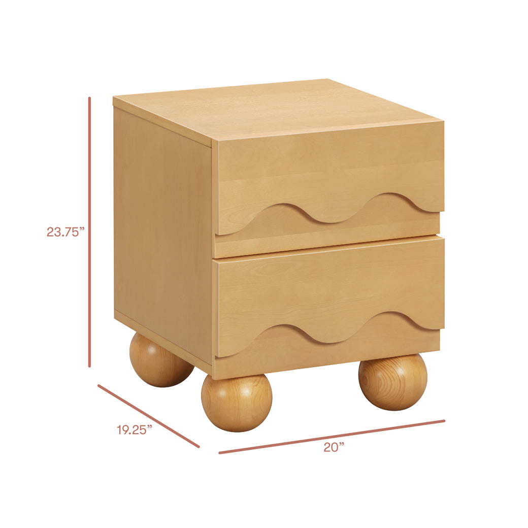 Lido Wave Assembled Nightstand