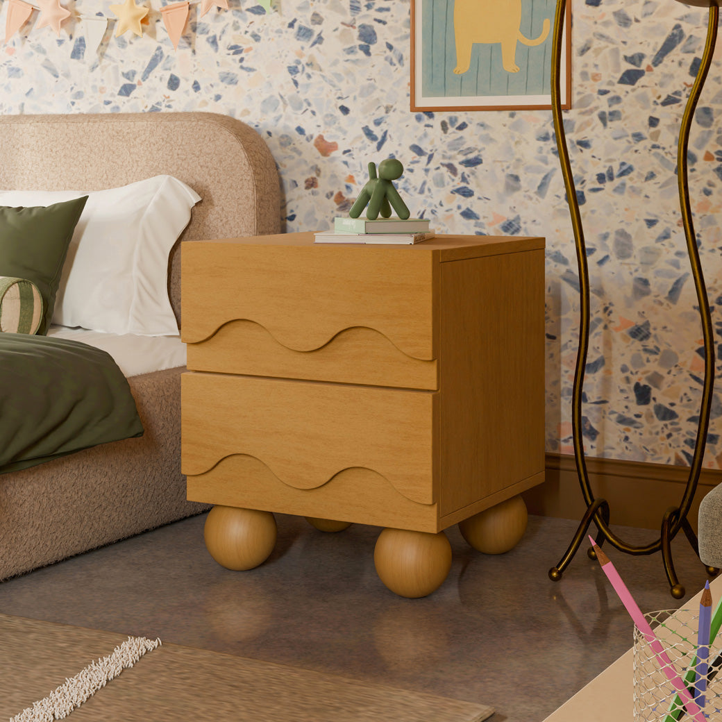 Lido Wave Assembled Nightstand