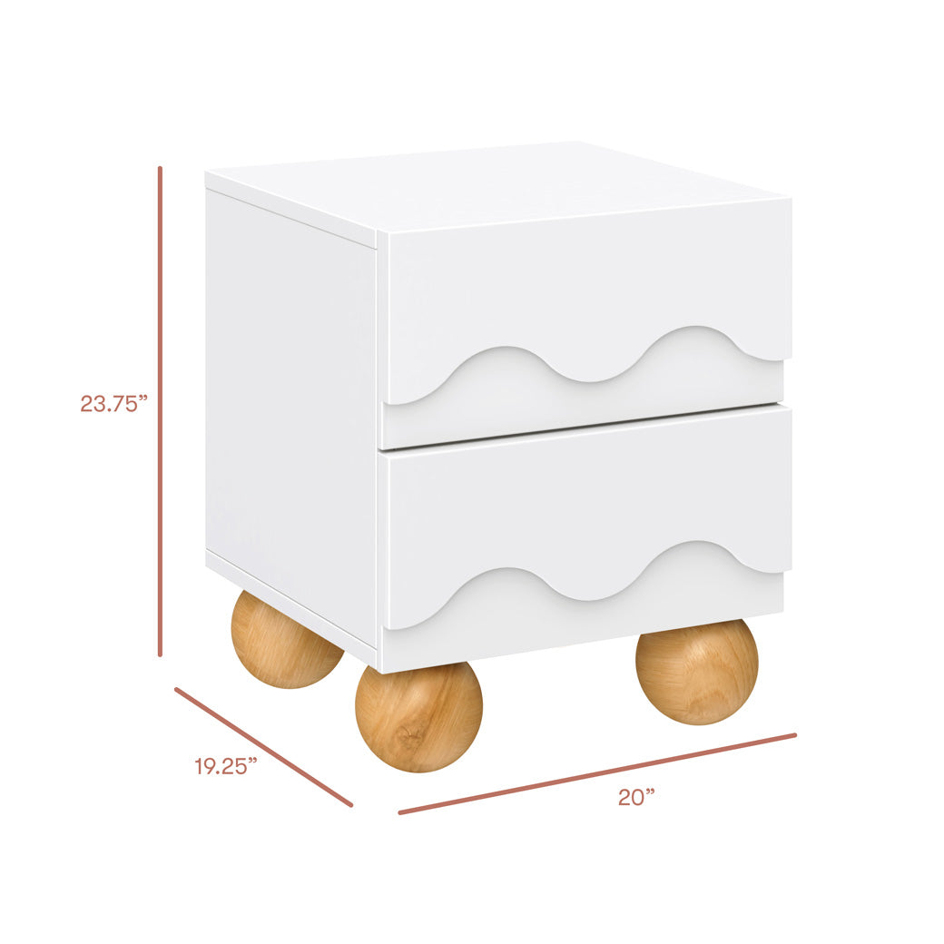 Lido Wave Assembled Nightstand