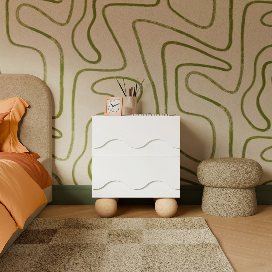 Lido Wave Assembled Nightstand