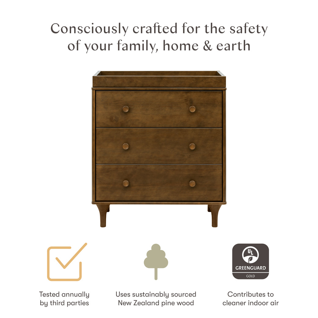 Lolly 3-Drawer Changer Dresser
