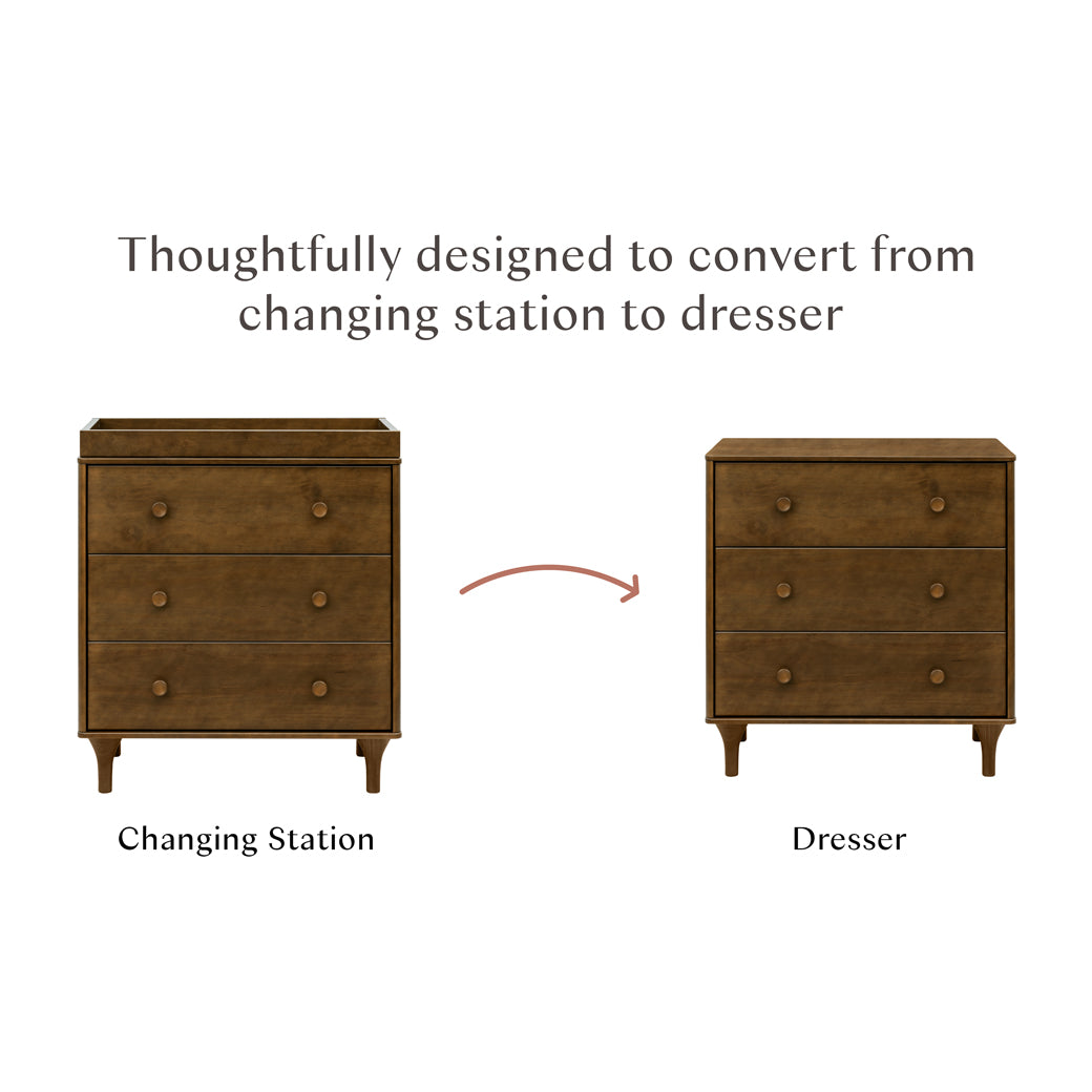 Lolly 3-Drawer Changer Dresser