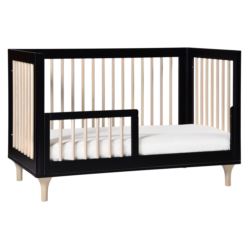 Babyletto Lolly 3-in-1 Crib as toddler bed in -- Color_Black