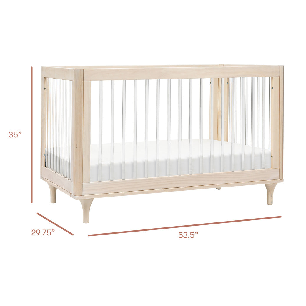 Lolly 3-in-1 Convertible Crib + Toddler Bed Conversion Kit
