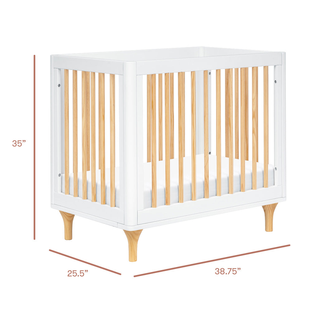 Lolly 4-in-1 Convertible Mini Crib