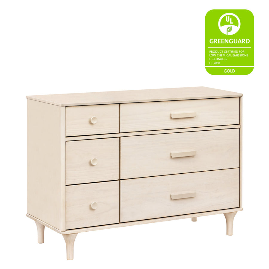 Babyletto Lolly 6-Drawer Double Dresser | Modern Nursery