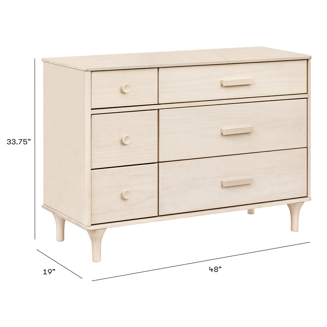 Babyletto Lolly 6-Drawer Double Dresser | Modern Nursery™