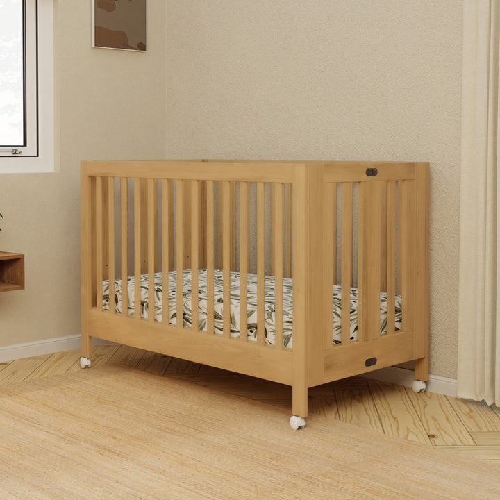 Maki Portable Folding Crib + Conversion Kit
