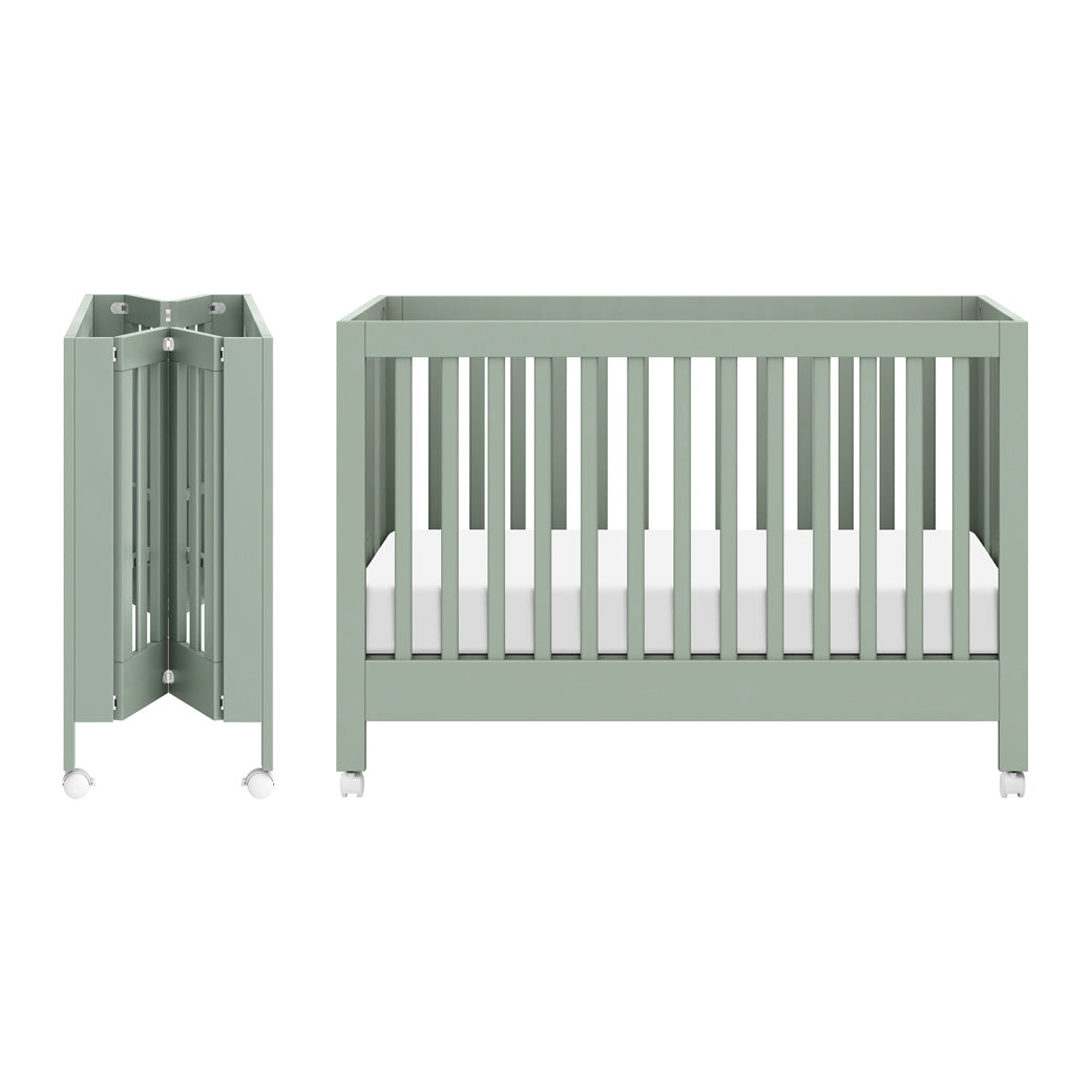 Maki Portable Folding Crib + Conversion Kit