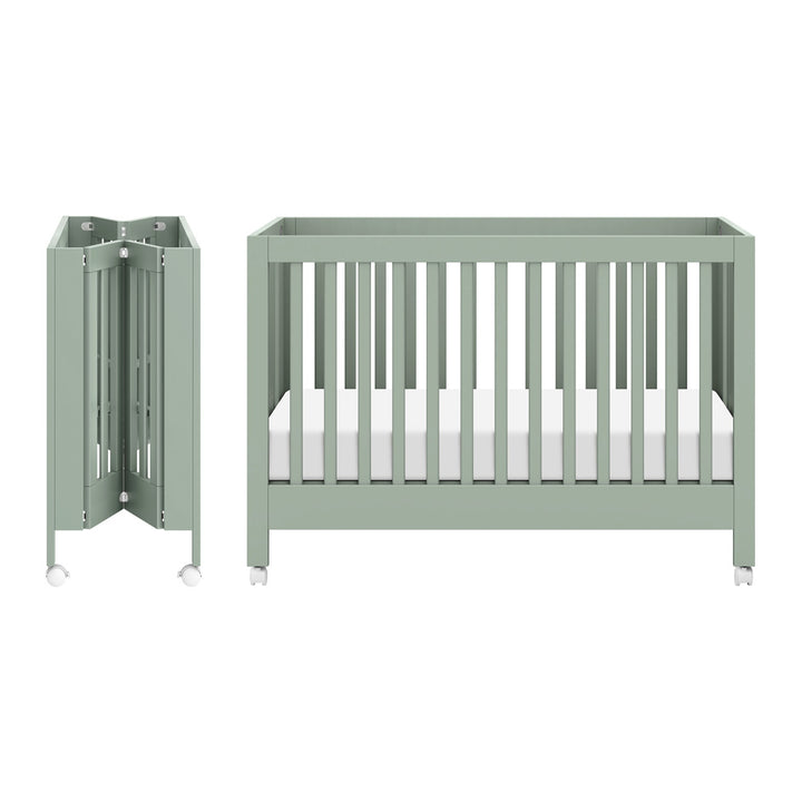 Maki Portable Folding Crib + Conversion Kit