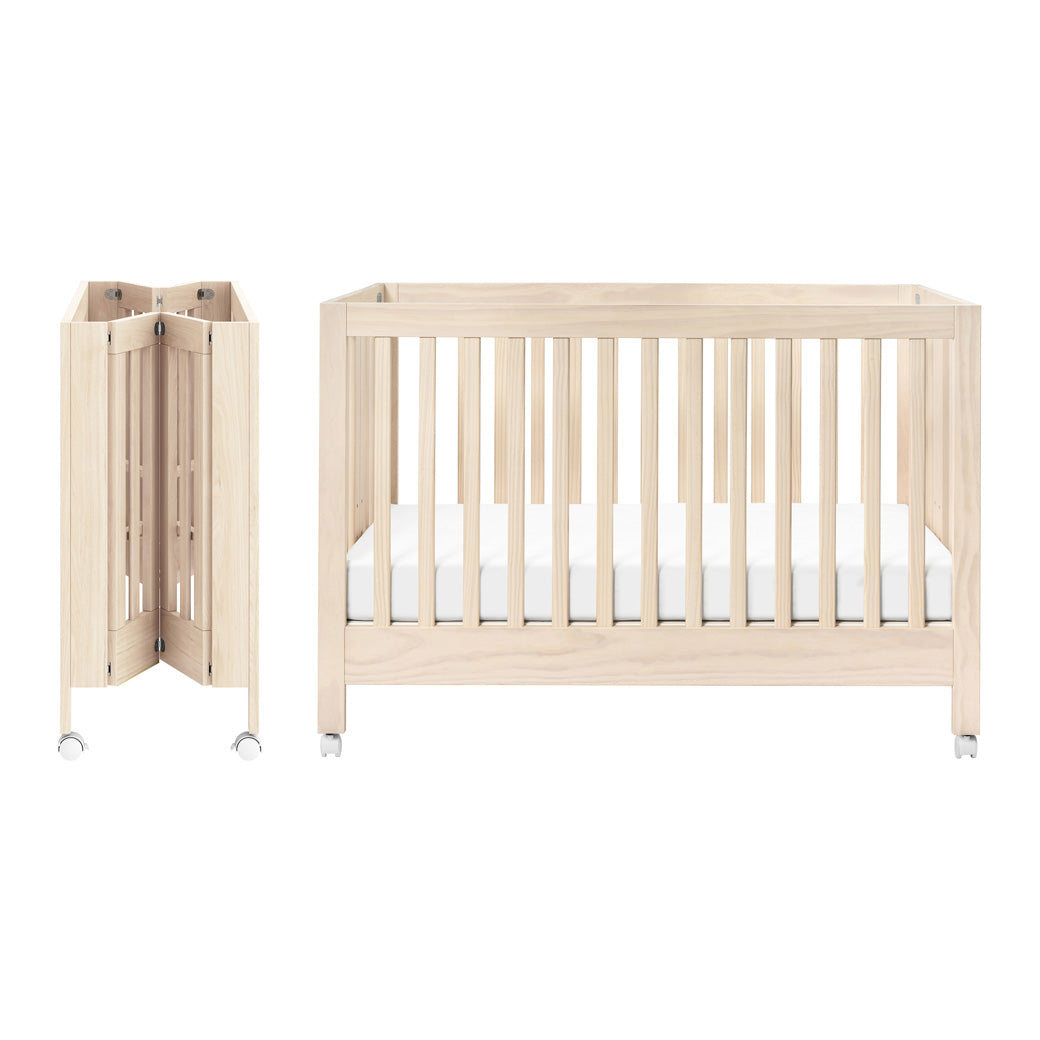 Maki Portable Folding Crib + Conversion Kit