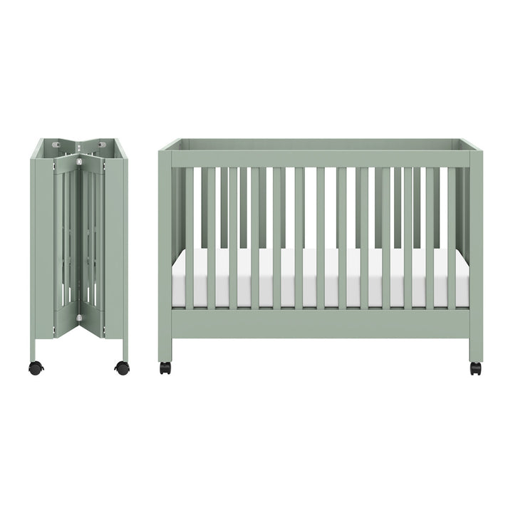 Maki Portable Folding Crib + Conversion Kit