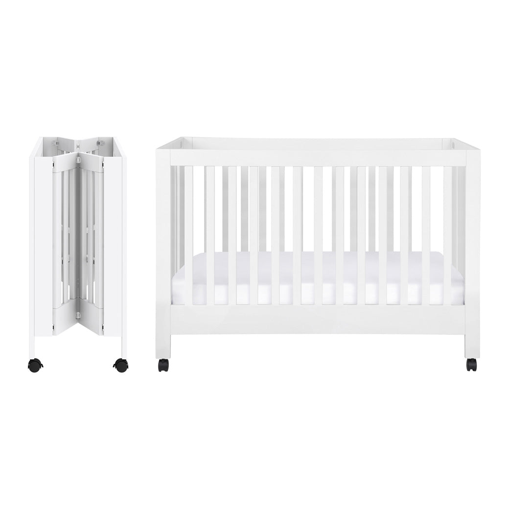 Maki Portable Folding Crib + Conversion Kit