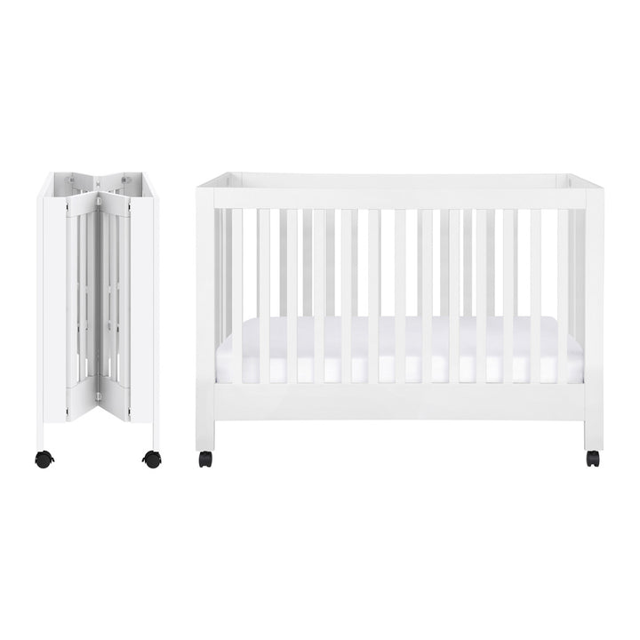 Maki Portable Folding Crib + Conversion Kit