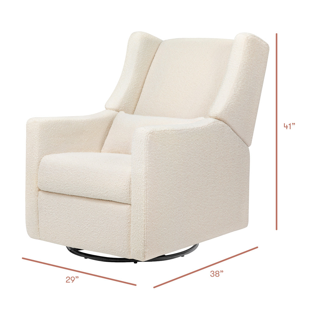 kiwi stokke Babyletto Kiwi Recliner and Swivel Glider Performance Cream Eco-Weave