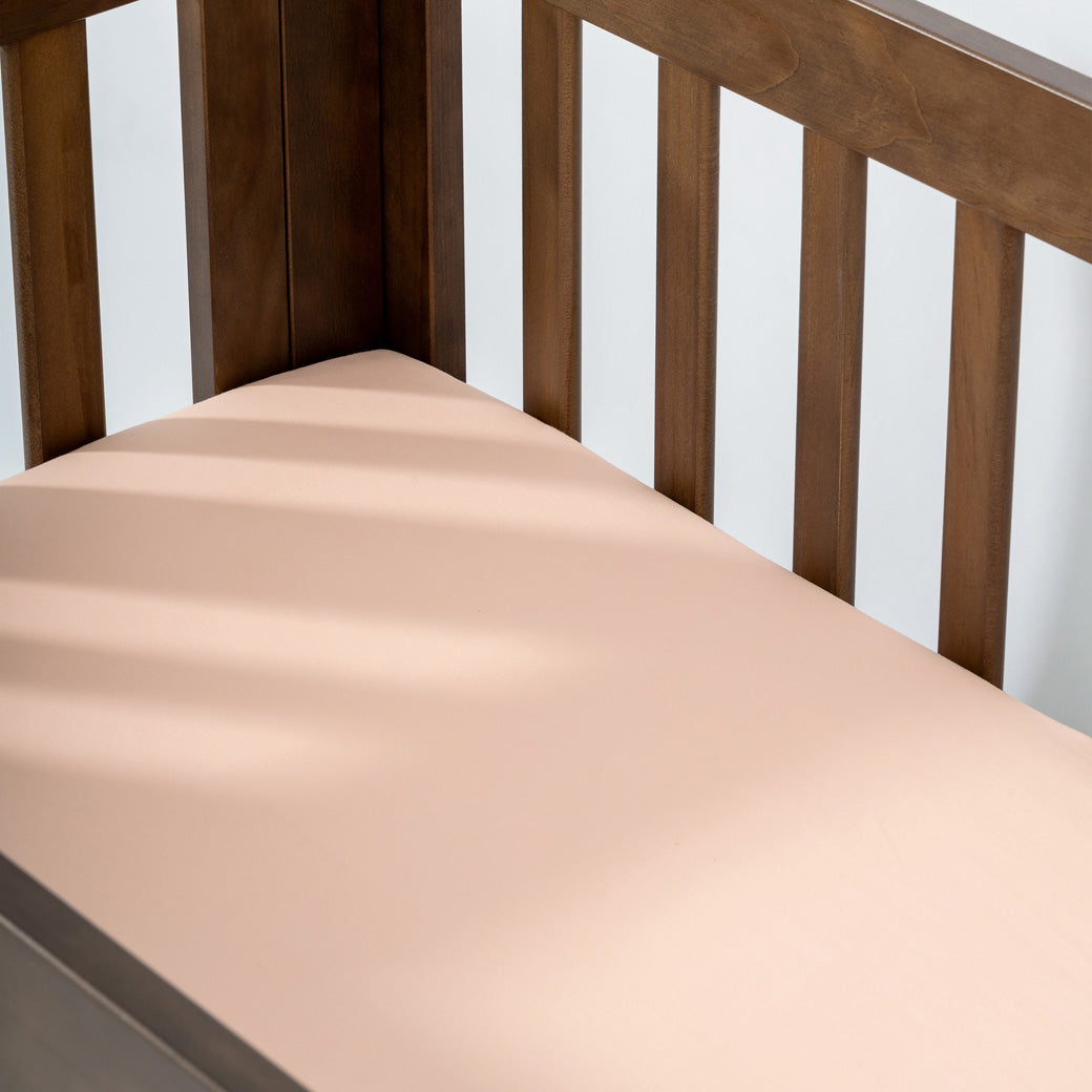 Mini Crib Sheet in GOTS Certified Organic Brushed Cotton