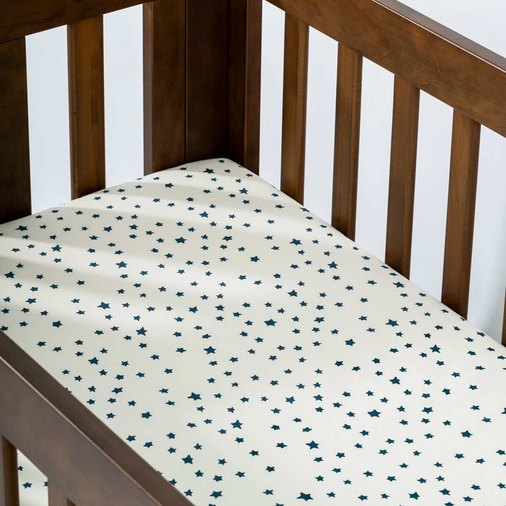 Mini Crib Sheet in GOTS Certified Organic Brushed Cotton