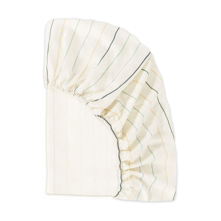 Mini Crib Sheet in GOTS Certified Organic Brushed Cotton