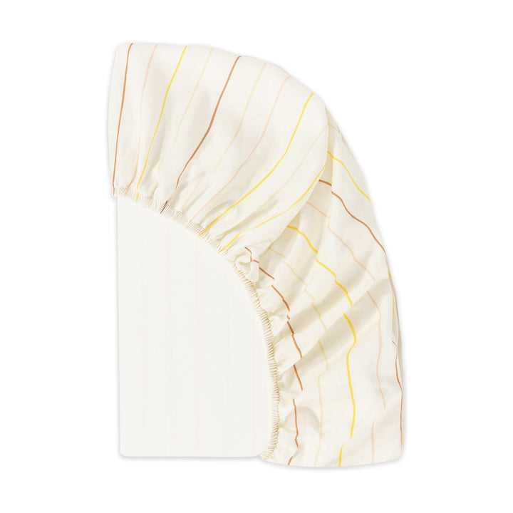 Mini Crib Sheet in GOTS Certified Organic Brushed Cotton