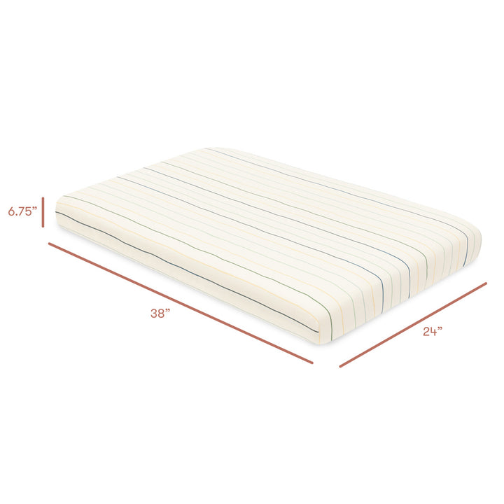 Mini Crib Sheet in GOTS Certified Organic Brushed Cotton