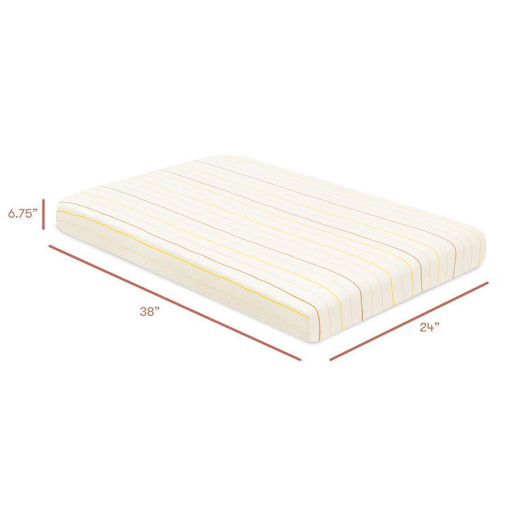 Mini Crib Sheet in GOTS Certified Organic Brushed Cotton