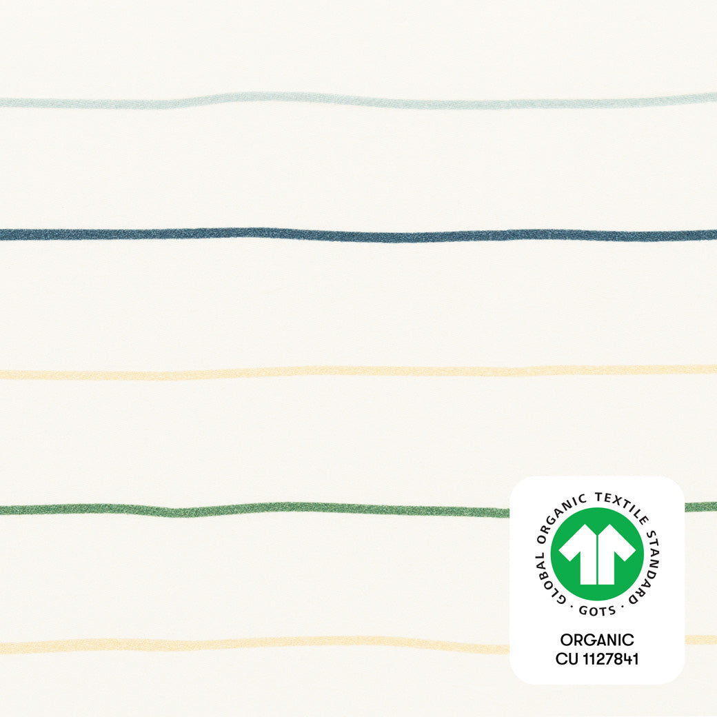 Mini Crib Sheet in GOTS Certified Organic Brushed Cotton