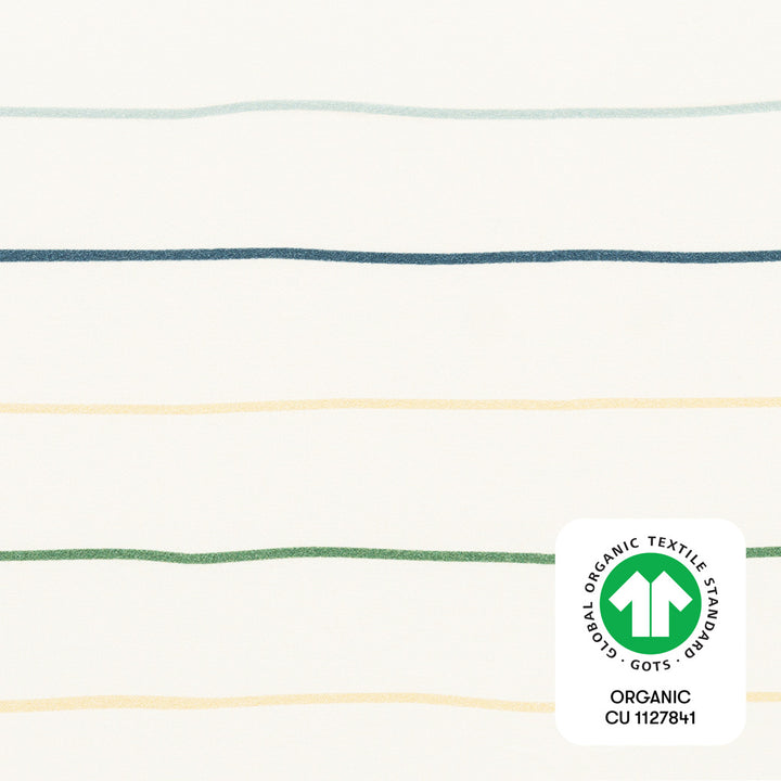 Mini Crib Sheet in GOTS Certified Organic Brushed Cotton