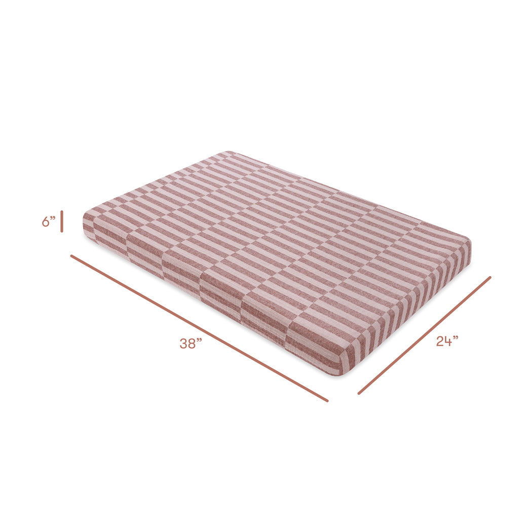 Mini Crib Sheet In GOTS Certified Organic Muslin Cotton