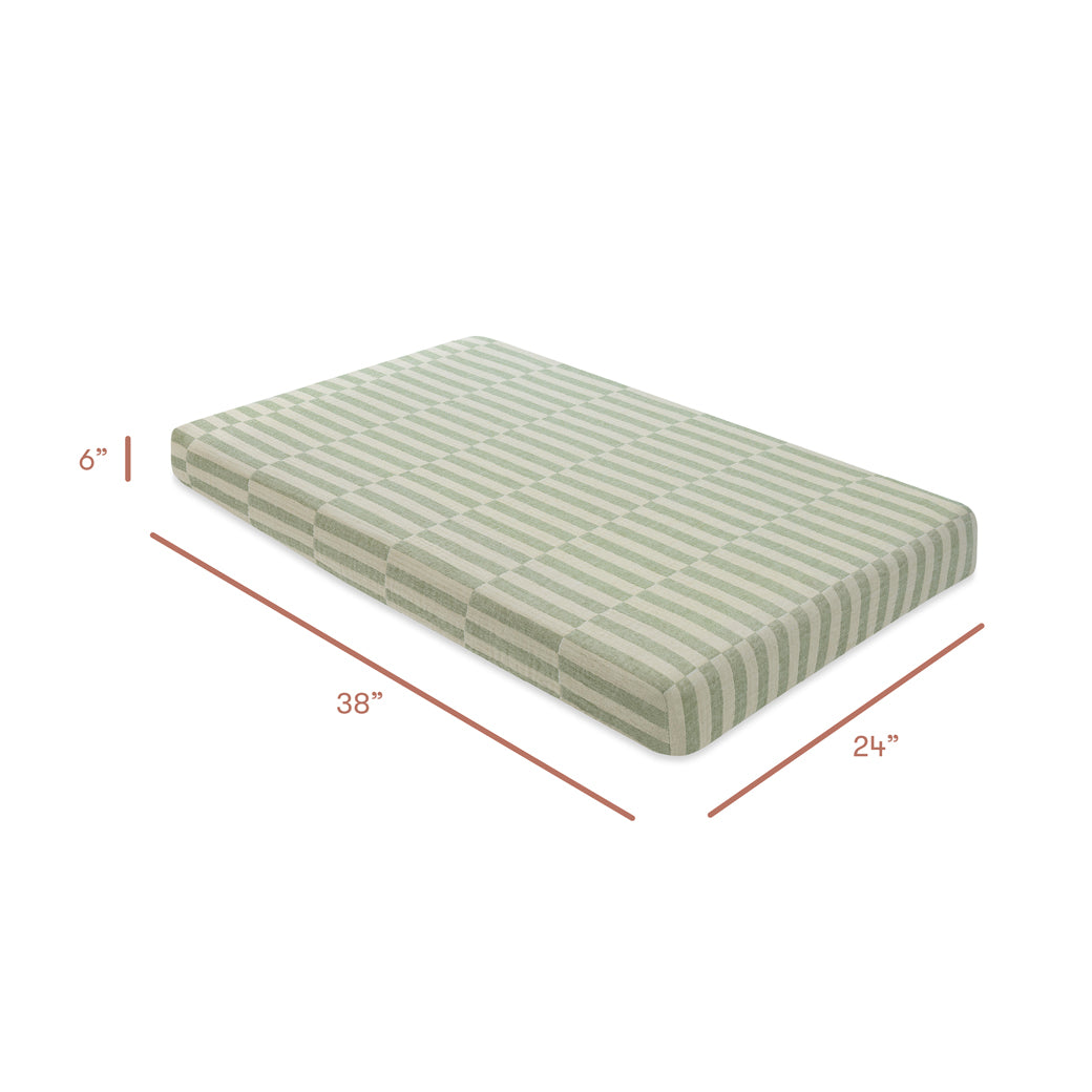 Mini Crib Sheet In GOTS Certified Organic Muslin Cotton