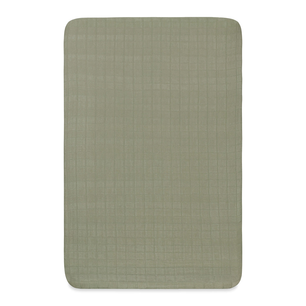 Mini Crib Sheet In GOTS Certified Organic Muslin Cotton