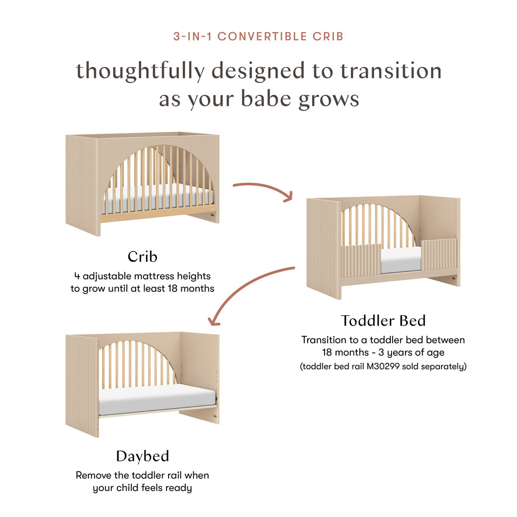 Moab 3-in-1 Convertible Crib